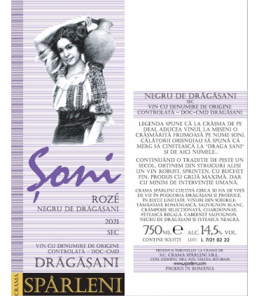 Negru de Dragasani 2022 Roze Demisec – Sani